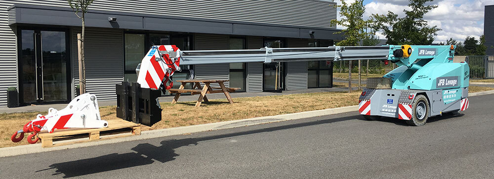 Manutention levage avec grue électrique JMG