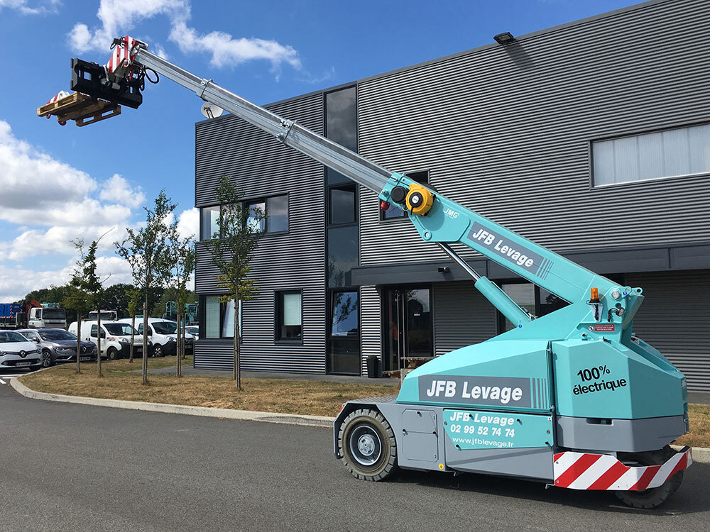 Manutention levage avec grue électrique JMG 60S