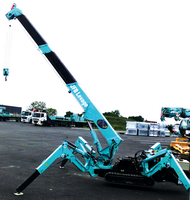 Mini grue araignée levage et manutention